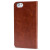 Olixar Leather-Style iPhone 6S / 6 Wallet Stand Case - Brown 3
