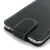 PDair Deluxe Leren Samsung Galaxy S6 Edge Plus Flip Case - Zwart 3