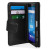Olixar Premium Sony Xperia Z5 Compact Wallet Ledertasche in Schwarz 7