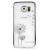 Olixar Dandelion Samsung Galaxy S6 Shell Case - Silver / Clear 3
