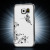 Olixar Butterfly Samsung Galaxy S6 Edge Shell Hülle in Silber/Klar 6