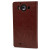 Olixar Leather-Style Microsoft Lumia 950 Wallet Case - Brown 3