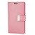 Mercury Rich Diary Samsung Galaxy S6 Premium Wallet Case - Pink 2