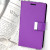 Mercury Rich Diary Samsung Galaxy S6 Premium Wallet Case - Purple 10
