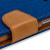 Mercury Canvas Diary iPhone 6S / 6 Wallet Case - Blue / Camel 9