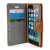 Mercury Canvas Diary iPhone 6S Plus / 6 Plus Wallet Case - Grey/Camel 10