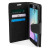 Mercury Canvas Diary Samsung Galaxy S6 Wallet Case - Black 9