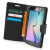 Mercury Canvas Diary Samsung Galaxy S6 Wallet Case - Black 10