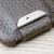 Vaja Ivo Top iPhone 6S / 6 Premium Leather Flip Case - Dark Brown 8