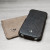 Vaja Ivo Top iPhone 6S / 6 Premium Leather Flip Case - Dark Brown 13