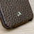 Vaja Ivo Top iPhone 6S / 6 Premium Leather Flip Case - Dark Brown 14