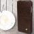Vaja Wallet Agenda iPhone 6S / 6 Premium Leather Case - Dark Brown 2