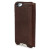 Vaja Wallet Agenda iPhone 6S / 6 Premium Leather Case - Dark Brown 3