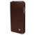 Vaja Wallet Agenda iPhone 6S / 6 Premium Leather Case - Dark Brown 4
