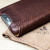 Vaja Wallet Agenda iPhone 6S / 6 Premium Leather Case - Dark Brown 11