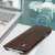 Vaja Wallet Agenda iPhone 6S / 6 Premium Leather Case - Dark Brown 12