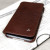 Vaja Wallet Agenda iPhone 6/6S Plus Premium Läderfodral - Brun 9