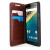 Olixar Leather-Style Nexus 5X Wallet Stand Case - Brown 9