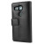 Olixar Premium Genuine Leather Nexus 5X Wallet Case - Zwart 3