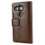 Olixar Premium Genuine Leather Nexus 5X Wallet Case - Brown 4