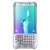 Official Samsung Galaxy S6 Edge Plus QWERTZ Keyboard Cover - Zilver 3