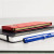 Mozo Microsoft Lumia 950 XL Genuine Leather Flip Cover - Red 3