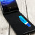 Mozo Microsoft Lumia 950 XL Genuine Leather Flip Cover - Black 8