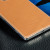 Cache Batterie Lumia 950 XL cuir Mozo Chargement sans fil - Marron 3