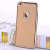 Comma Blue Diamond iPhone 6S / 6 Case - Clear / Gold 3