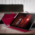 Verus Dandy Leather Style iPad Pro 12.9 inch fodral - Röd 3