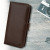 Olixar Premium HTC One A9 Genuine Leather Wallet Case - Brown 6