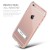 Obliq Naked Shield iPhone 6/6S Skal - Rosé Guld 4