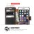 Verus Dandy Leather-Style iPhone 6/6S Plus Wallet Case - Zwart 3