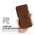 Verus Dandy Leather-Style iPhone 6S Plus/6 Plus Wallet Case - Brown 3