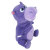 Enceinte iCandy Hilda Hippo Cuddly Bluetooth - Violet  5