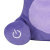 Enceinte iCandy Hilda Hippo Cuddly Bluetooth - Violet  6