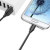 Câble Micro USB vers USB Olixar Charge & Sync. 10cm – Noir 4