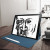 Funda iPad Pro 12.9 2015 Comma Elegant Series Cuero - Azul Oscura 4