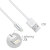 Avantree 2x MFi Lightning to USB Sync & Charge Short Cables - White 3