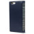 Housse iPhone 6S Plus / 6 Plus SLG Cuir Véritable Tissu - Bleu Marine 5