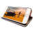 Olixar Premium Fabric iPhone 6S / 6 Wallet Case - Blue 2