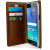 Mercury Blue Moon Flip Samsung Galaxy J5 2015 Wallet Case - Brown 11