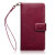 Olixar Huawei Mate S Tasche im Brieftaschen Design in Floral Rot 3