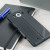 Mozo Microsoft Lumia 950 Genuine Leather Wallet Flip Cover - Black 4