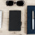 Mozo Microsoft Lumia 950 XL Genuine Leather Wallet Flip Cover - Black 2