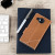 Mozo Microsoft Lumia 950 XL Genuine Leather Thin Flip Tasche in Cognac 4