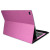 Funda iPad Pro 12.9 con teclado Ultra-Thin Alumnium Folding - Rosa 3