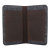 Valenta Universal 5 Inch Raw Genuine Leather Pouch - Vintage Brown 3
