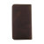 Valenta Universal 5 Inch Raw Genuine Leather Pouch - Vintage Brown 4
