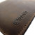 Valenta Universal 5 Inch Raw Genuine Leather Pouch - Vintage Brown 6